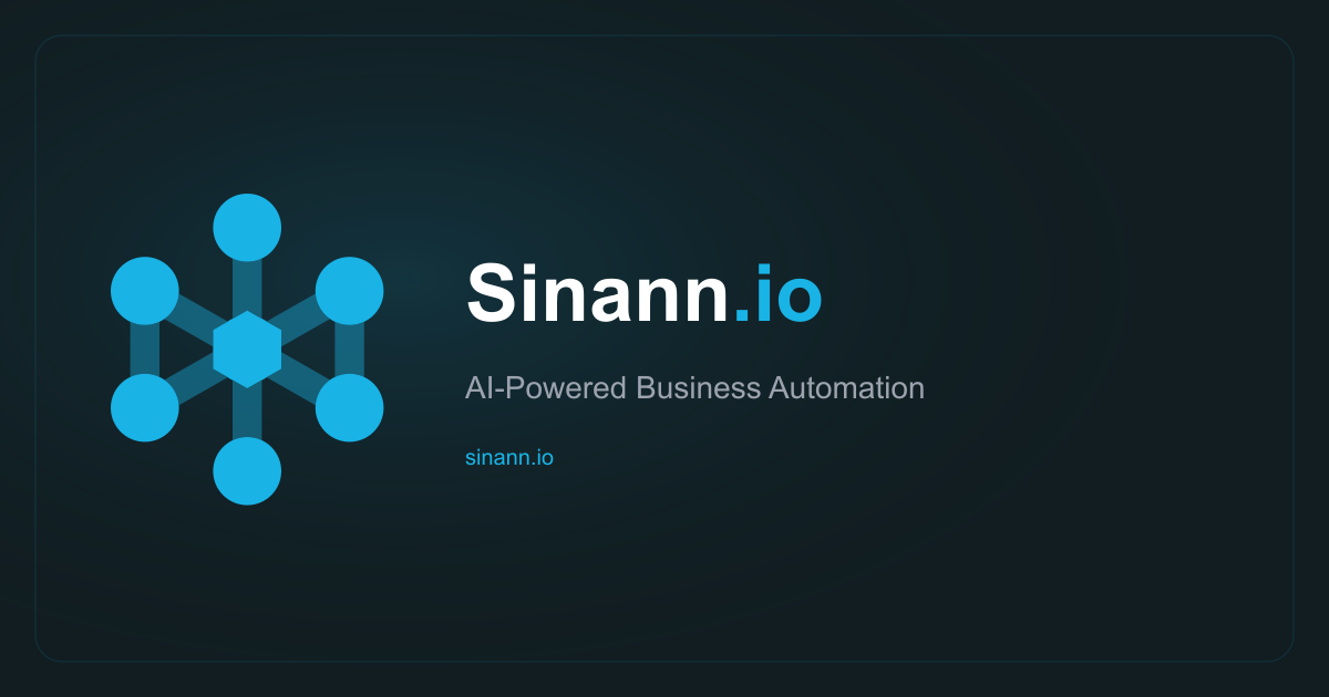 Sinann.io - AI-Powered Business Automation